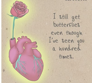 I Still get butterflies even