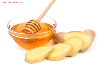 Ginger and Honey for cough relief